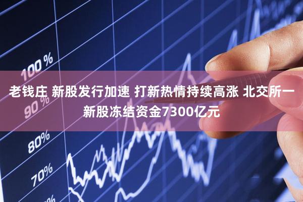 老钱庄 新股发行加速 打新热情持续高涨 北交所一新股冻结资金7300亿元