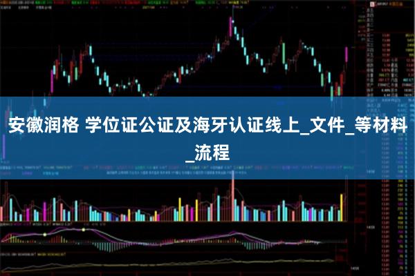 安徽润格 学位证公证及海牙认证线上_文件_等材料_流程