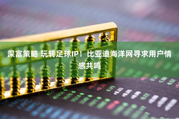 深富策略 玩转足球IP！比亚迪海洋网寻求用户情感共鸣